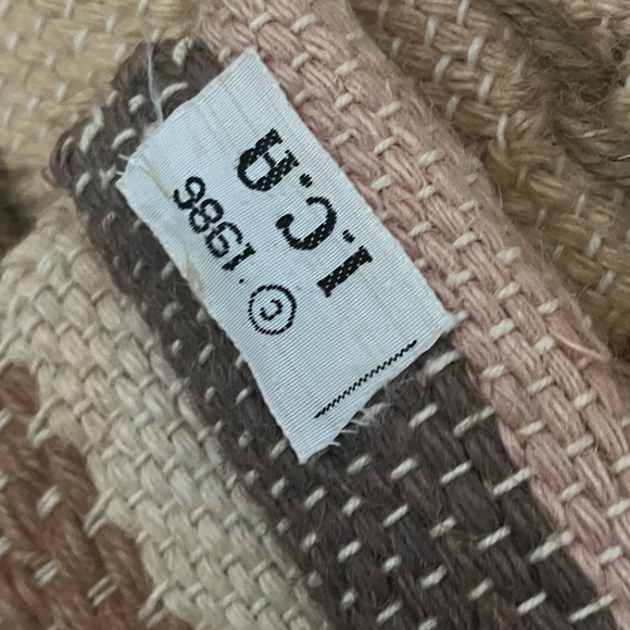 Vintage ICA Wall Hanging Tapastry Weaving - Picture 6 of 8